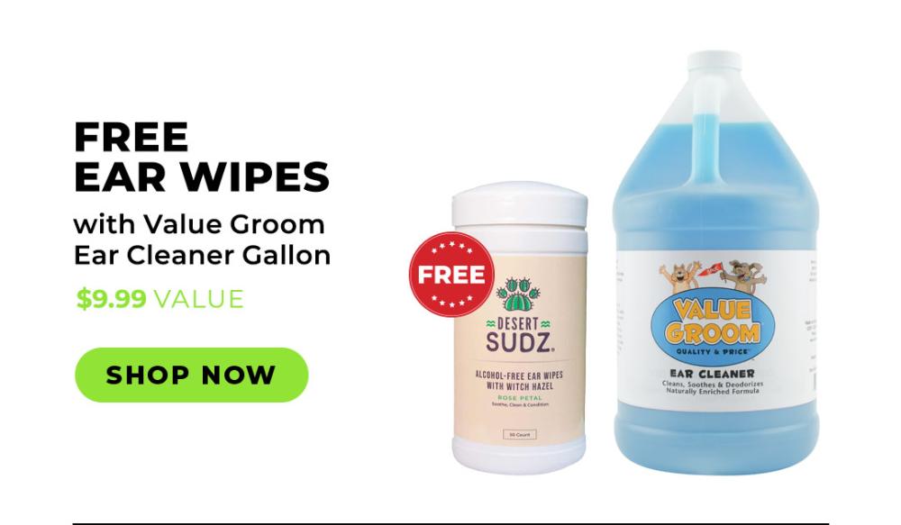 Free Wipes with Ear Cleaner