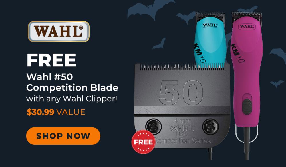 Free Wahl Competitiontion Blade with any Wahl Clipper