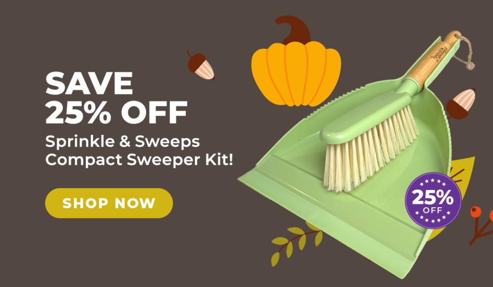 Save 25% off Compact Sweeper Kit