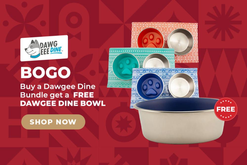 Free Dawgee Dine Bowl with Bundle