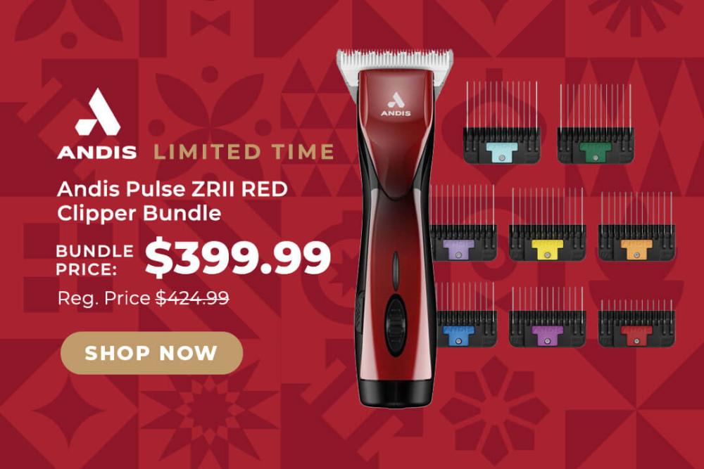 Limited Time Andis Pulse ZRII Red Bundle