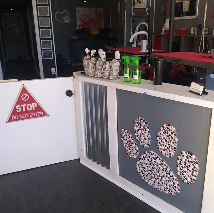 Front Counter at Woof Worx Pet Grooming