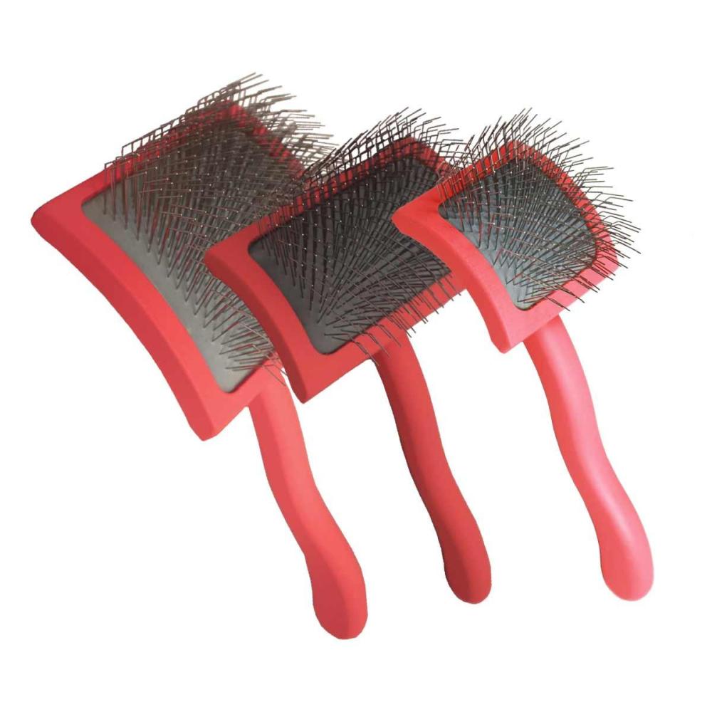 Coral Slicker Dog Grooming Brush