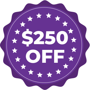 $250 off