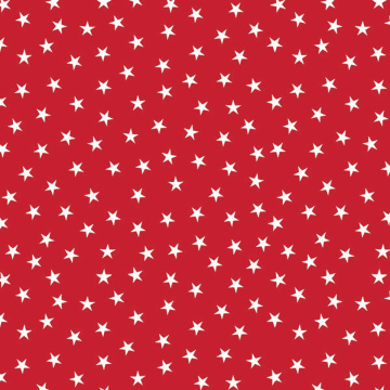 Twinkle Stars Red Dog Bandana