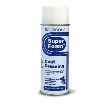 Bio-Groom Super Foam Coat Dressing - 15oz Aerosol