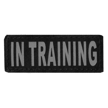 Removable Pet Vest "In Training" Patch - 2 Pack