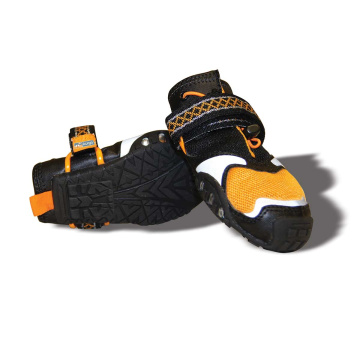 Kurgo Step-n-Strobe Dog Shoes - XS (2.25'') Orange/Black