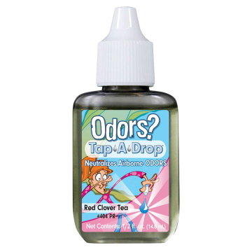 Nilodor Tap-A-Drop for Airborne Odors - Red Clover Tea Scent
