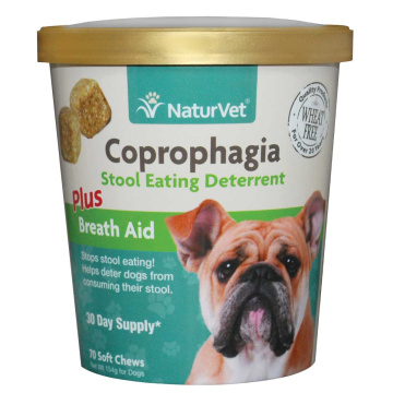 NaturVet Coprophagia Plus Breath Aid Soft Chews 70 Count