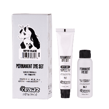 OPAWZ - Super Black Permanent Hair Dye for Dogs
