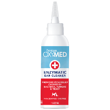 TropiClean OxyMed Enzymatic Ear Cleaner - 4oz