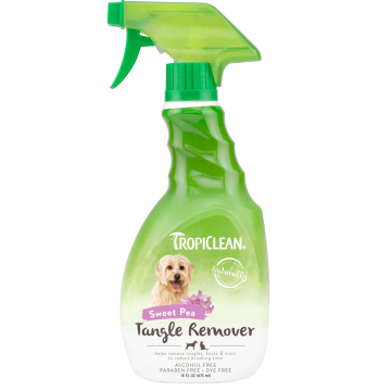 TropiClean Sweet Pea Tangle Remover Spray for Pets - 16 oz
