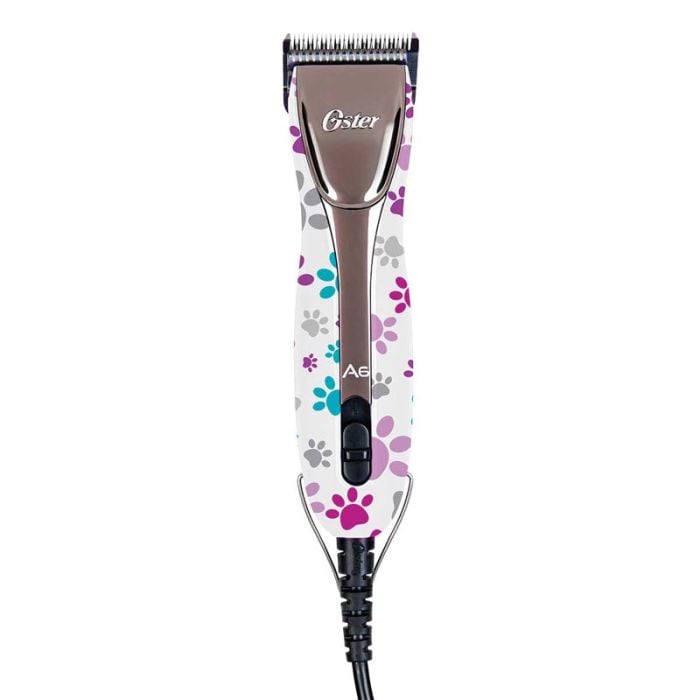 Oster A6 Heavy Duty 3-Speed Grooming Clippers - Paw Print