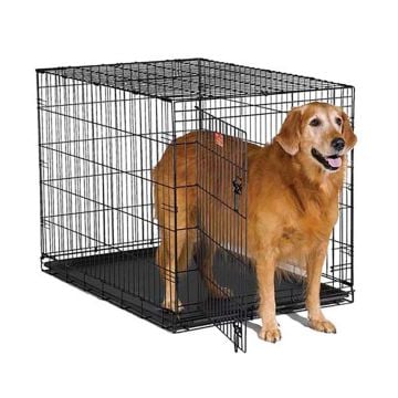 Midwest iCrate Single Door Metal Dog Crate - 42" X 28" X 30"