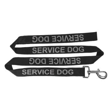 Reflective Service Dog Leash 1" x 2 feet