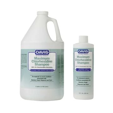 Davis Maximum 4% Chlorhexidine Gluconate Pet Shampoo