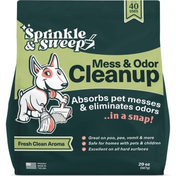 Sprinkle & Sweep - Pet Accident Cleanup & Deodorizer