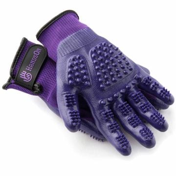Hands On Grooming Glove Purple