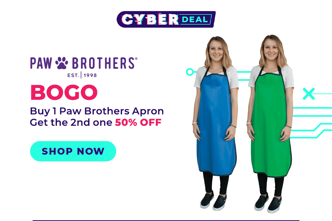 Buy 1 Paw Brothers Apron, get a second one 50% off