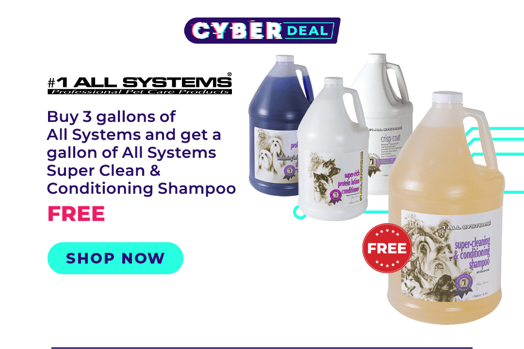 Buy 3, get 4th gallon free of Super Cleaning & Conditioning Shampoo