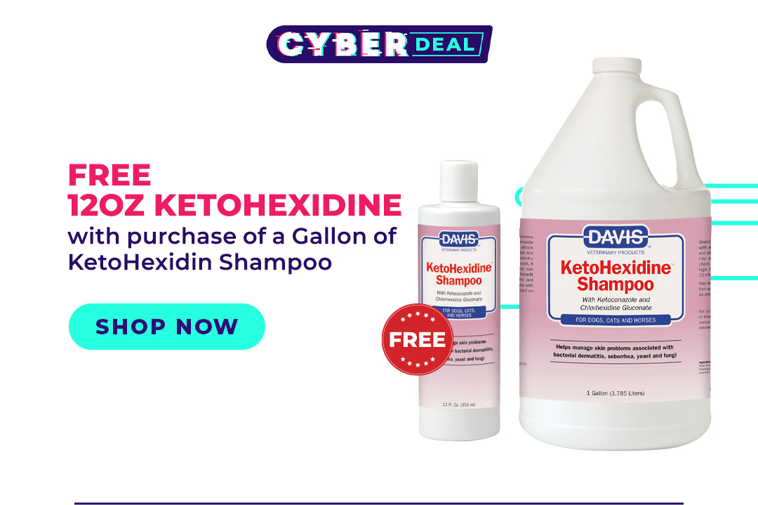 Buy a Gallon of KetoHexidin Shampoo & get a 12oz KetoHexidine Free