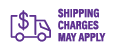 Shipping Charges May Apply