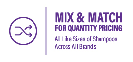Mix and Match All Likes Sizes of Shampoo Across All Brands